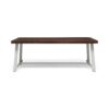 Equilibrium - Outdoor Dining Table With Slat Top - Dark Brown - Image 9