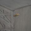 Queen Size Murphy Bed With Large Drawers - Brushed Gray - Image 14