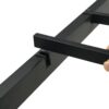 Modern Queen Bed Frame With LED Lights, Storage Drawers, USB & Charging StationUpholstered Headboard, & Iron - Gray - Image 11