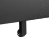 2 Drawer File Cabinet With Lock, Metal Under Desk Rolling Filing Cabinet Fits Letter / Legal / A4 Size For Home Office, Mobile Filing Cabinet - Black - Image 7