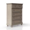 5 Drawer Chest - Antique Gray - Image 2
