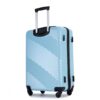 3 Piece Luggage Sets Lightweight Suitcase With Two Hooks, Spinner Wheels, (20/24/28) - Aqua Blue - Image 14