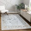 Legacy - 2'7" X 7' Area Rug, Polypropylene - Multi / White - Image 4