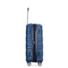 3 Piece Luggage Sets Pc Lightweight & Durable Expandable Suitcase With Two Hooks, Double Spinner Wheels, Tsa Lock, (21/25/29) - Dark Blue - Image 15