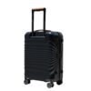 20" Carry On Luggage Lightweight Suitcase Tsa Lock USB Port Luggage Wheel Lock Artificial Leather Top Handle Spinner Wheels - Black - Image 6