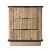 Multi Functional 3 Drawer Nightstand, Perfect For Storing Items Of Different Heights, A Perfect Combination Of Nature And Fashion - Black - Image 11