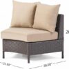 Pt Limon - 5 Pieces Sofa Set - Brown / Beige - Image 2