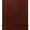 Wood Armoire Elegant - Cherry - Image 7