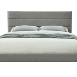 Full Sized Channel Bed With USB - Gray