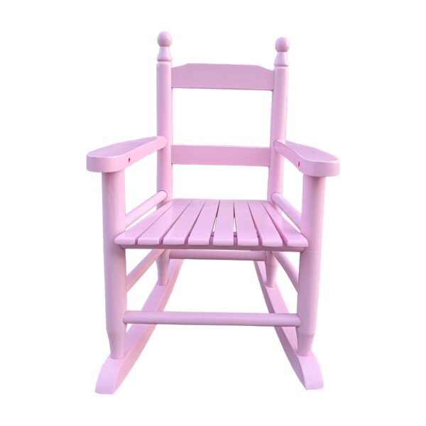 Children's Rocking Chair Indoor Or Outdoor, Suitable For Kids, Durable - Light Pink