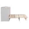 Queen Murphy Bed Elegantly Designed With Large Drawers - White - Image 8