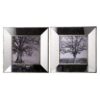 Vintage Reflective Picture Frames (Set of 2) - Silver - Image 2
