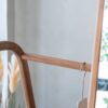 Clothes Hanger With Mirror, Large - Brown - Image 7