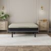 Gel Comfort - 12" Short Queen Soft Mattress - Black / Gray - Image 4