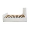 Brooks - King Contemporary Tufted Shelter Platform Bed - Antique White - Image 4