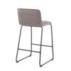 Casper - Fixed Height Contemporary Counter Stool (Set of 2) - Black / Gray - Image 4