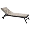 Outdoor Lounge Chair Cushion Replacement Patio Funiture Seat Cushion Chaise Lounge Cushion (Set of 2) - Khaki - Image 5