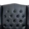 Executive Office Chair, High Back Reclining Comfortable Desk Chair With Smooth Glide Caster Wheels - Black - Image 10