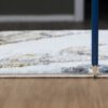 Nova - 2'7" X 7' Polypropylene, Area Rug - Multi / White - Image 2