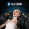 Full Body Massage Chair With Zero Gravity Recliner, With Two Control Panel: Smart Large Screen & Rotary Switch, Spot Kneading And Heating - Black - Image 9