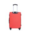Luggage 4 Piece Lightweight Suitcase With Rotating Wheels, 24" And 28" With Tsa Lock, (16/20/24/28) - Red - Image 9