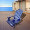 Outdoor Or Indoor Children Adirondack Chair - Blue - Image 2
