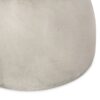 Outdoor Side Table With Hourglass Shape - Gray - Image 6