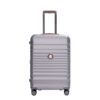 20" Carry On Luggage Lightweight Suitcase Tsa Lock USB Port Luggage Wheel Lock Artificial Leather Top Handle Spinner Wheels - Silver - Image 7