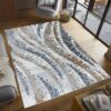 Nova - 2'7" X 7' Polypropylene, Area Rug - Multi / White - Image 4