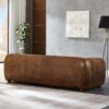 Marlon - Luxury Italian Leather Sofa - Brown / Rustic - Image 7