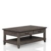 Lift Top Cocktail Table With Casters - Gray - Image 4
