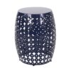 Metal End Table Large - Navy Blue - Image 6