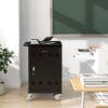 Mobile Charging Cart And Cabinet For Tablets Laptops 32-Device - Matt Black - Image 19