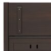 Connaught - Entryway Storage Bench With Shelf - Chestnut - Image 14
