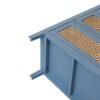 3 Drawer Cabinet Natural Rattan Suitable For Bedroom - Blue - Image 16