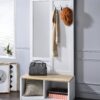 Melati - Hall Tree - Light Oak / White - Image 5