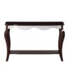 Mathias - Sofa Table - White / Walnut - Image 5