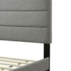 Full Sized Channel Bed With USB - Gray - Image 5