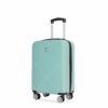 2 Piece Luggage Sets Lightweight Suitcase, Spinner Wheels, (20/14) - Light Blue - Image 10