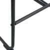 (Set of 2) Modern Minimalist Style Material Bar Stools, Suitable For Kitchen, Bar And Modern Home Design - White - Image 13