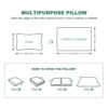 Pull Out Sofa Bed, 3 Seat Convertible Sleeper Sofa With 2 In 1 Pillow And Blanket Set Multifunctional Velvet Sofa Bed - Green - Image 16