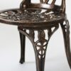 Nassau - Cast 3 Pieces Bistro Set - Copper - Image 6