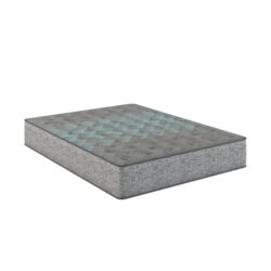 Comfort Care - 11" Queen Size Hybrid Mattress, Medium Comfort - Gray / Blue