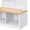 Melati - Hall Tree - Light Oak / White - Image 3