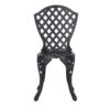 Bono Metal Bistro Set - Black - Image 7