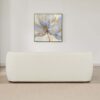 Anna - French Boucle Sofa - White - Image 4