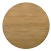 Jasper - 3 Piece Round Dining Table Set With Gray Barrel Chairs (Set of 3) - Driftwood Finish - Image 7