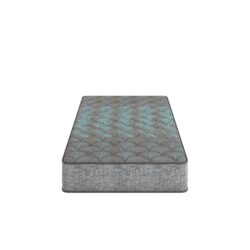 Comfort Care - 13" Twin Size Hybrid Mattress, Firm Comfort - Gray / Blue