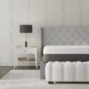 Pur Chill - 12" California King Soft Mattress With Phase Change Cooling Fabric - White / Gray - Image 6