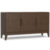 Harper - 3 Door Sideboard Buffet / Storage Cabinet - Walnut Brown - Image 3